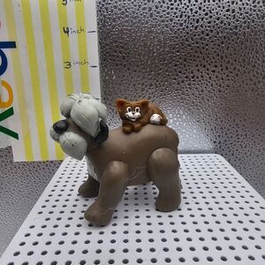 Disney The Colonel And Sergeant Tibbs Cat Figure 101 Dalmatians Vintage 1990s